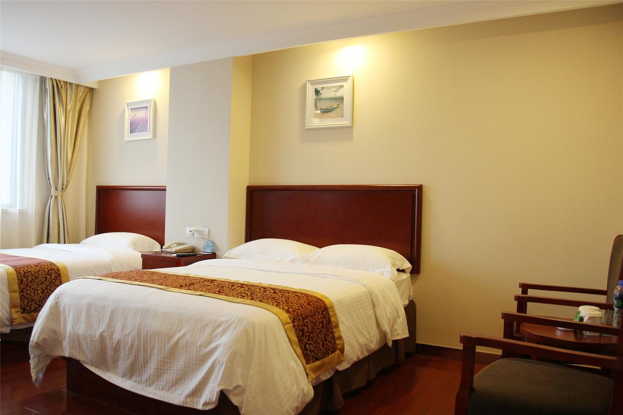 Greentree Inn Jiangsu Suzhou International Education Zone Shihu Express Hotel מראה חיצוני תמונה