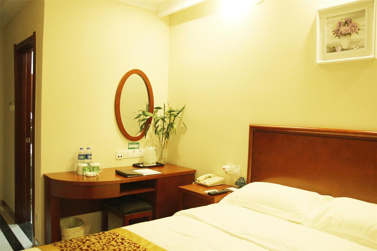 Greentree Inn Jiangsu Suzhou International Education Zone Shihu Express Hotel מראה חיצוני תמונה