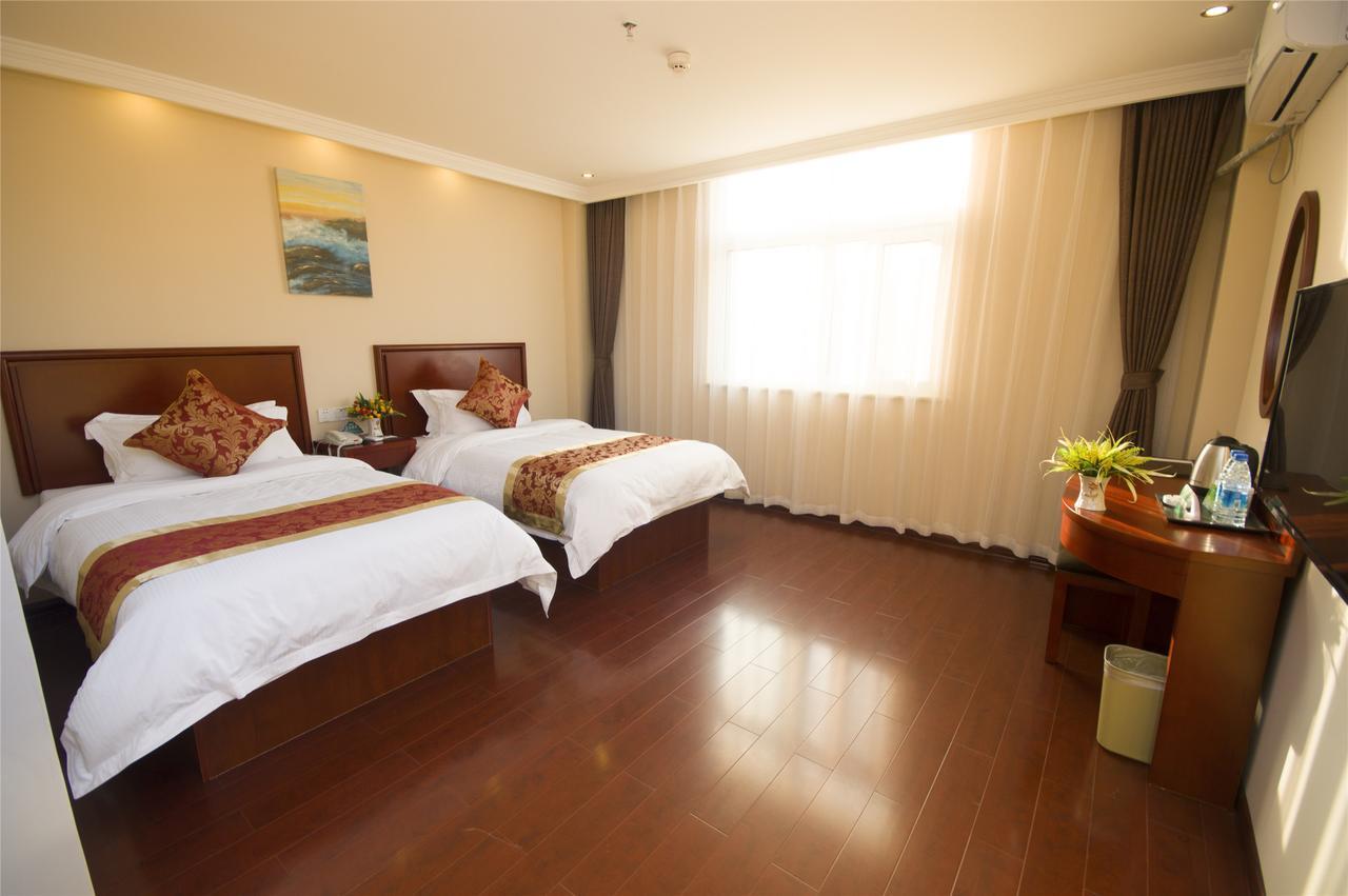 Greentree Inn Jiangsu Suzhou International Education Zone Shihu Express Hotel מראה חיצוני תמונה